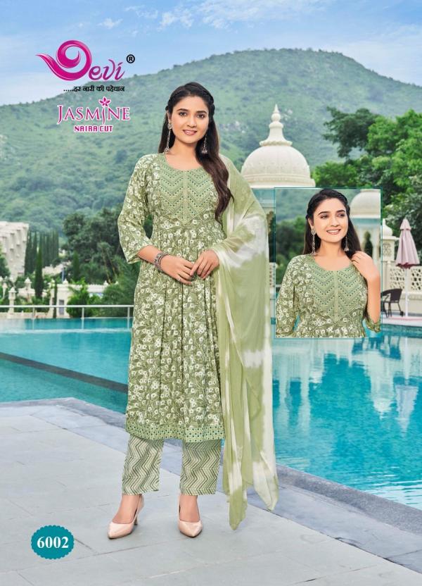 Devi Jasmine Vol-6 – Nyra Cut Kurti With Pant & Dupatta